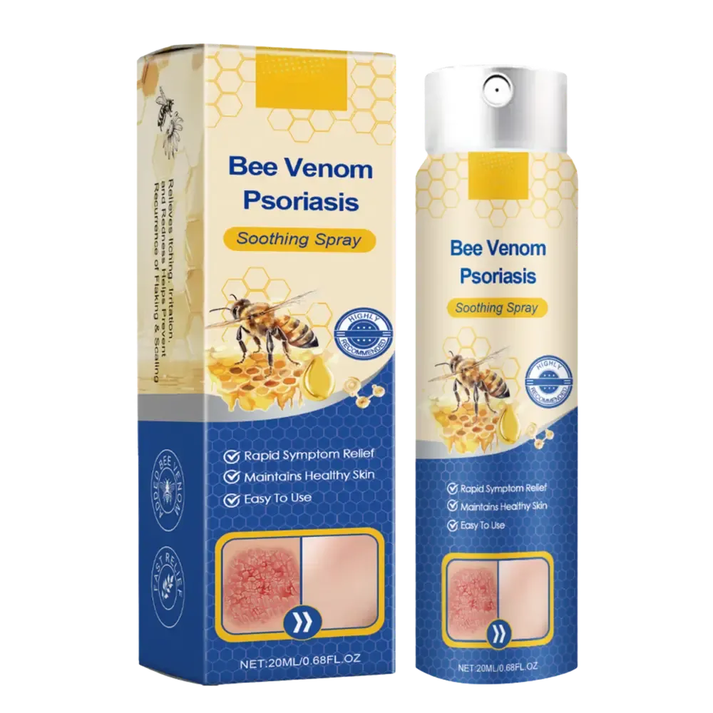 Bee Venom: Spray para piel libre de picazón y enrojecimiento.